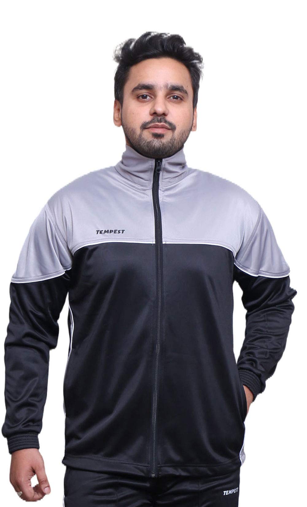 tempest Men's Solid blouson Track Jacket-picture-33