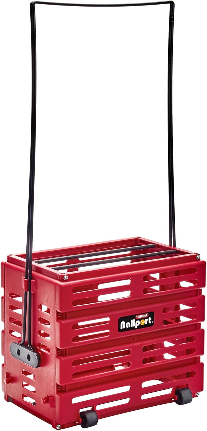 Tourna Ballport Deluxe Tennis Ball Hopper with Wheels
