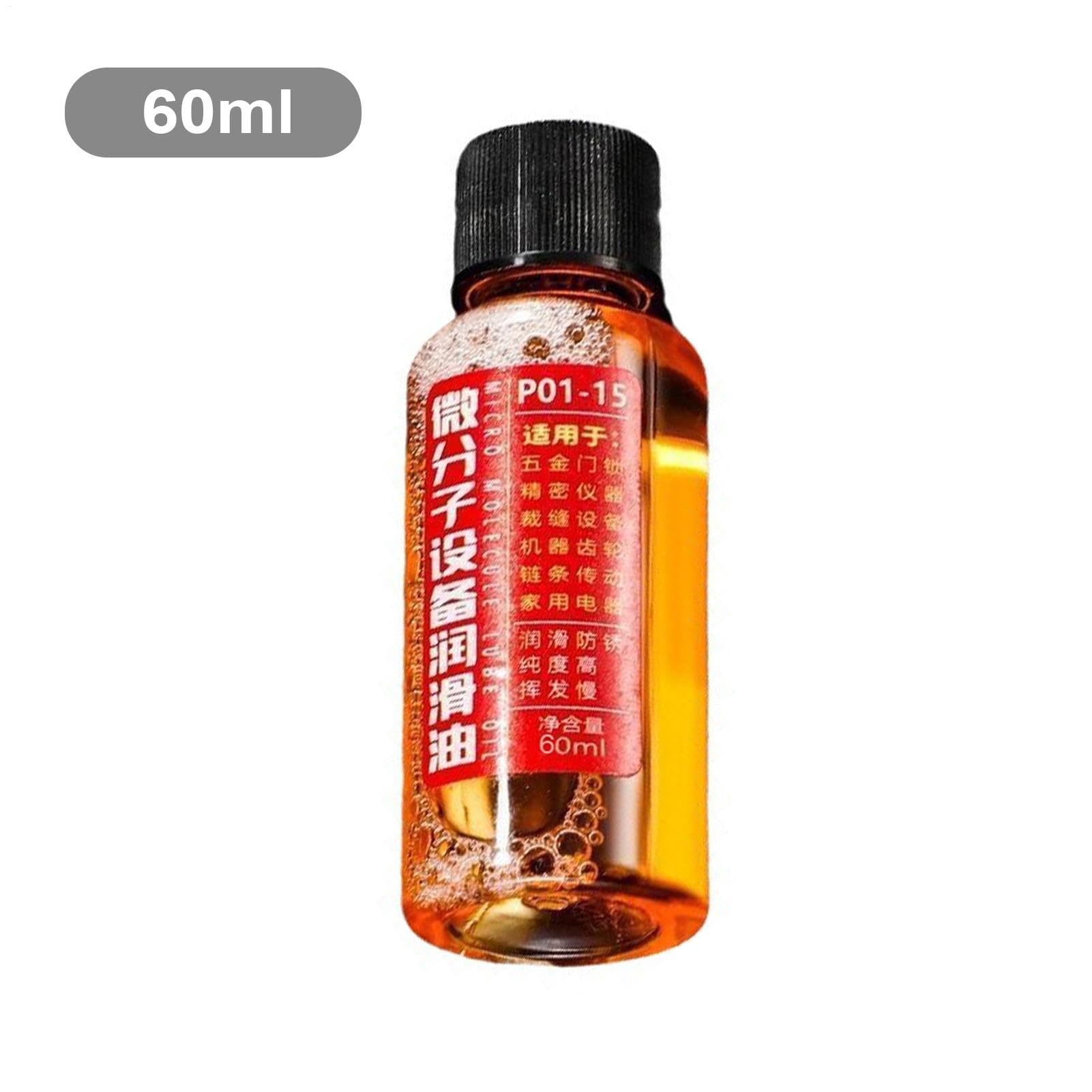 Olio per catene, Olio per motoseghe | Lubrificante per catene ecologico ad alte prestazioni 60 ml | Generico
