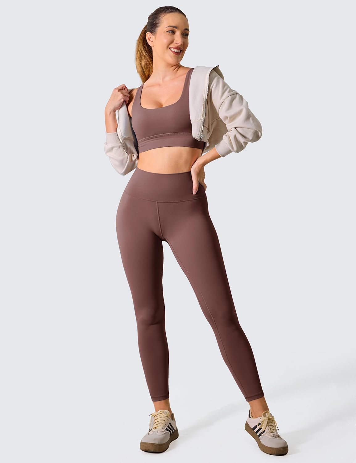 BAYDI Clouduxi High Waisted Workout Leggings for Women - 25" Buttery Soft Yoga Pants Gym Athletic Lounge - Image 3