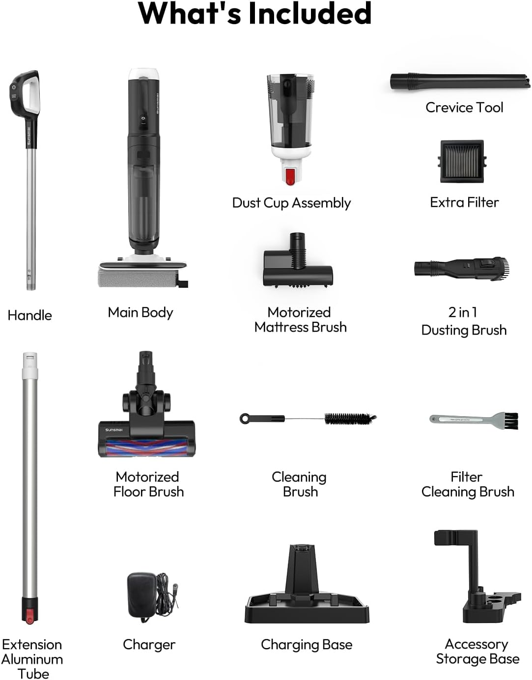 What's Included with a Cordless Vacuum Cleaner
