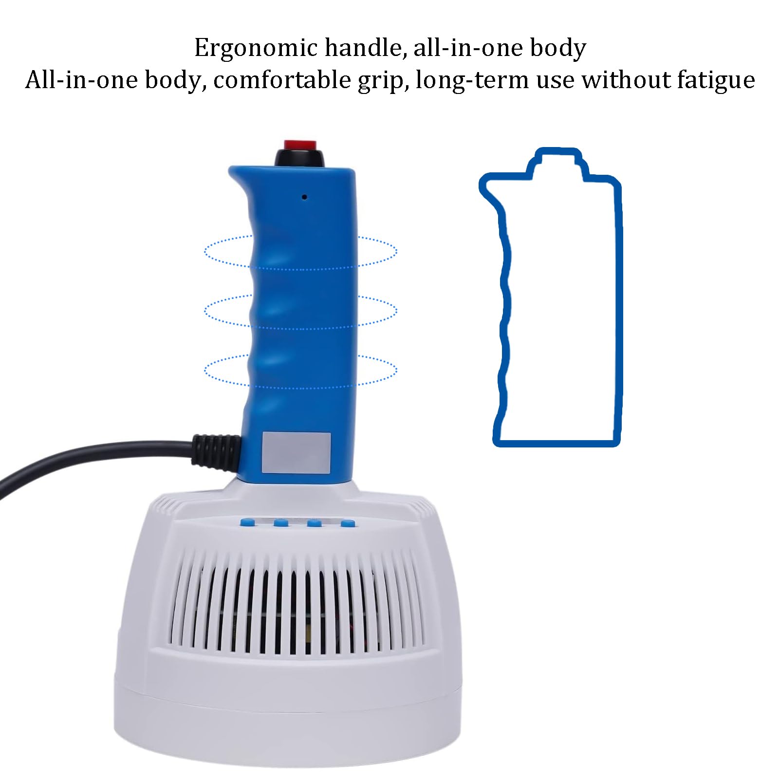 Machine De Scellage par Induction Électromagnétique, Thermoscelleuse Portative pour Bouteilles en Plastique, Puissance Et Durée Réglables, Diamètre De Scellage 20-80/20-130 Mm,2-10cm