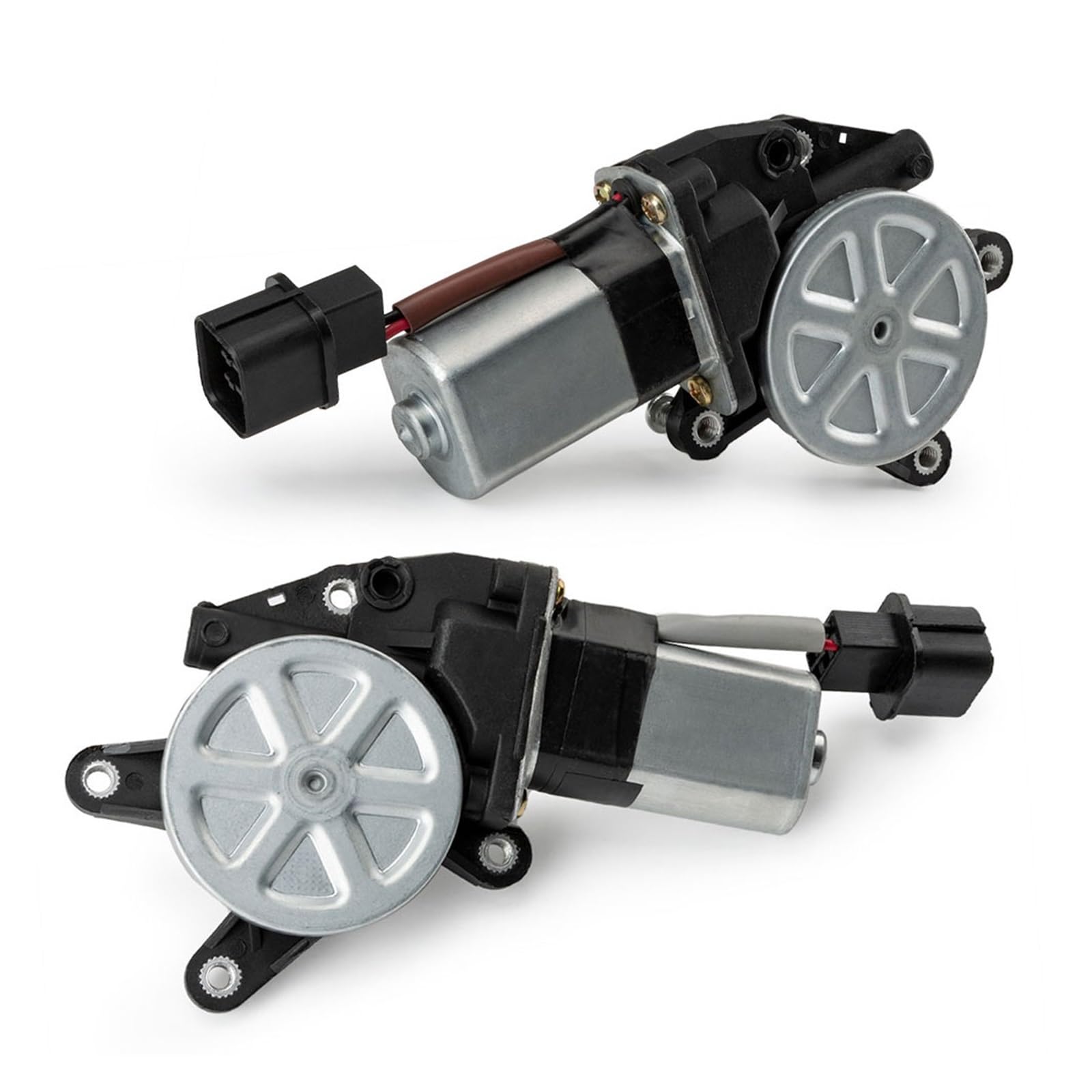 Hhfksci Power Window Regulator for Mitsubishi for Outlander 2.4L 2003 2004 2005 2006 Front Left/Right Window Regulator Motor MR573878 MR573877(Front Left and Right)