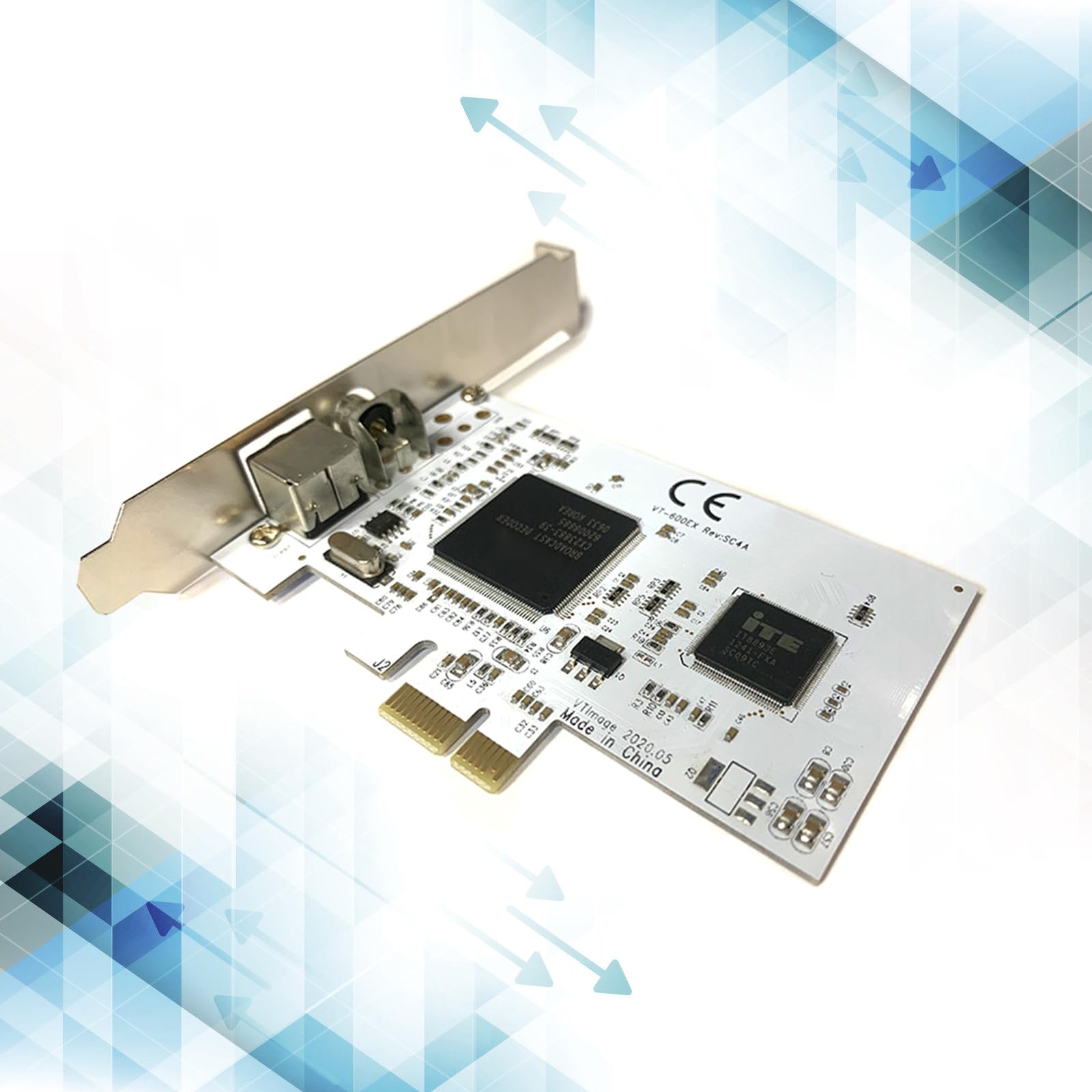 Tarjeta de expansión PCIE Plug And Play, tarjeta de captura de video para adquisición de vídeo y adquisición de imágenes, accesorio de expansión PCIE