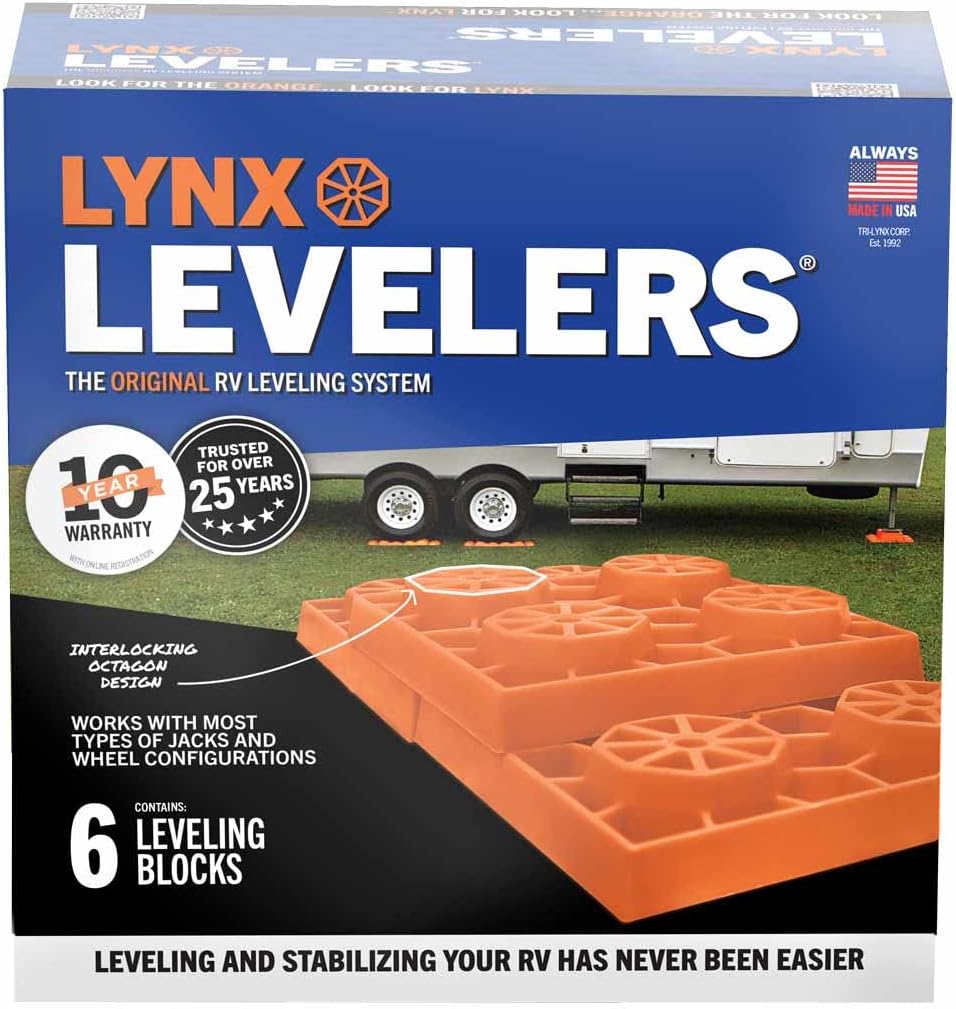 Lynx Levelers 6 Pack - 00013, Orange