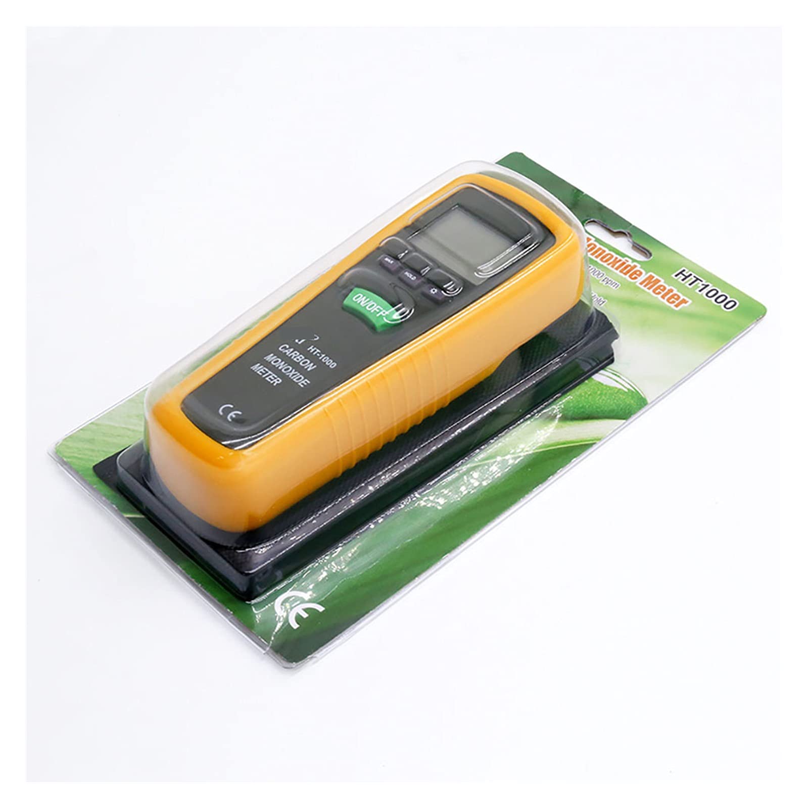 Detector de monóxido de carbono Medidor portátil digital de alta precisión Co Gas Tester Monitor Calibre Alarma Sonido 100 0ppm