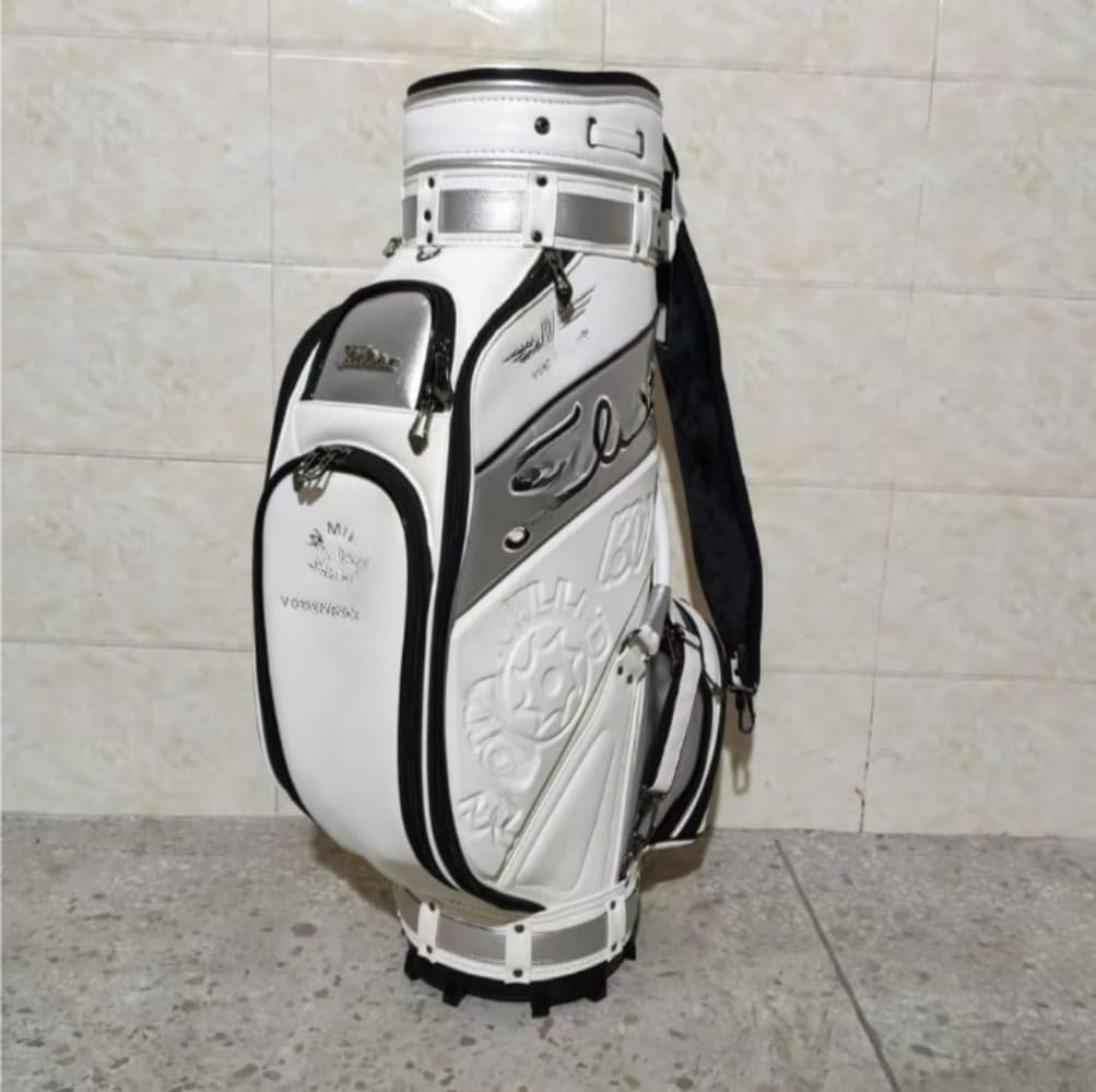 漁師キャディバッグ 帽子袋 ボーケイ キャディバッグ PUレザー スポーツゴルフ Amazon.co.jp: Vrapnudc 漁師キャディバッグ 帽子袋 ボーケイ キャディ