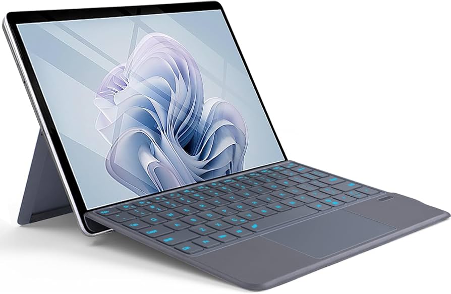 Amazon.com: Backlit Keyboard for Surface Go 4/3/2/1, 7 Colors Font