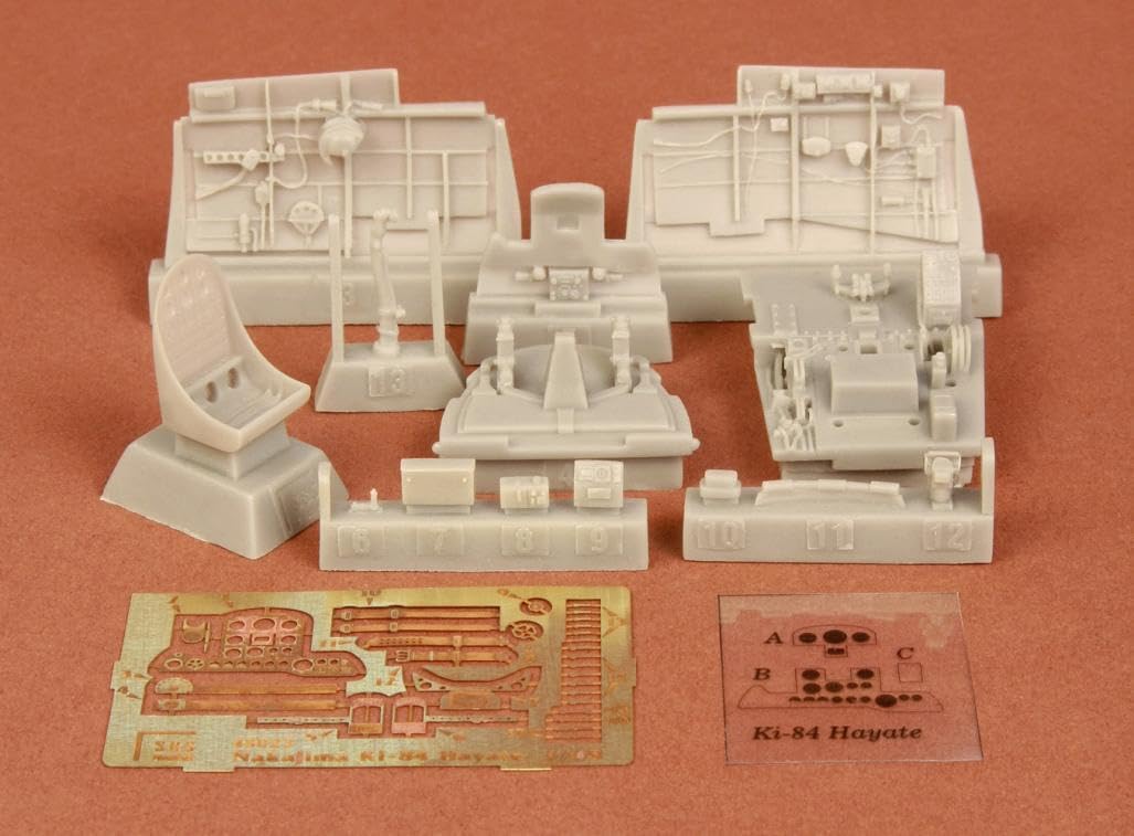 Amazon.com: SBS 48023 1/48 Ki-84 Hayate (Frank) Cockpit Set for
