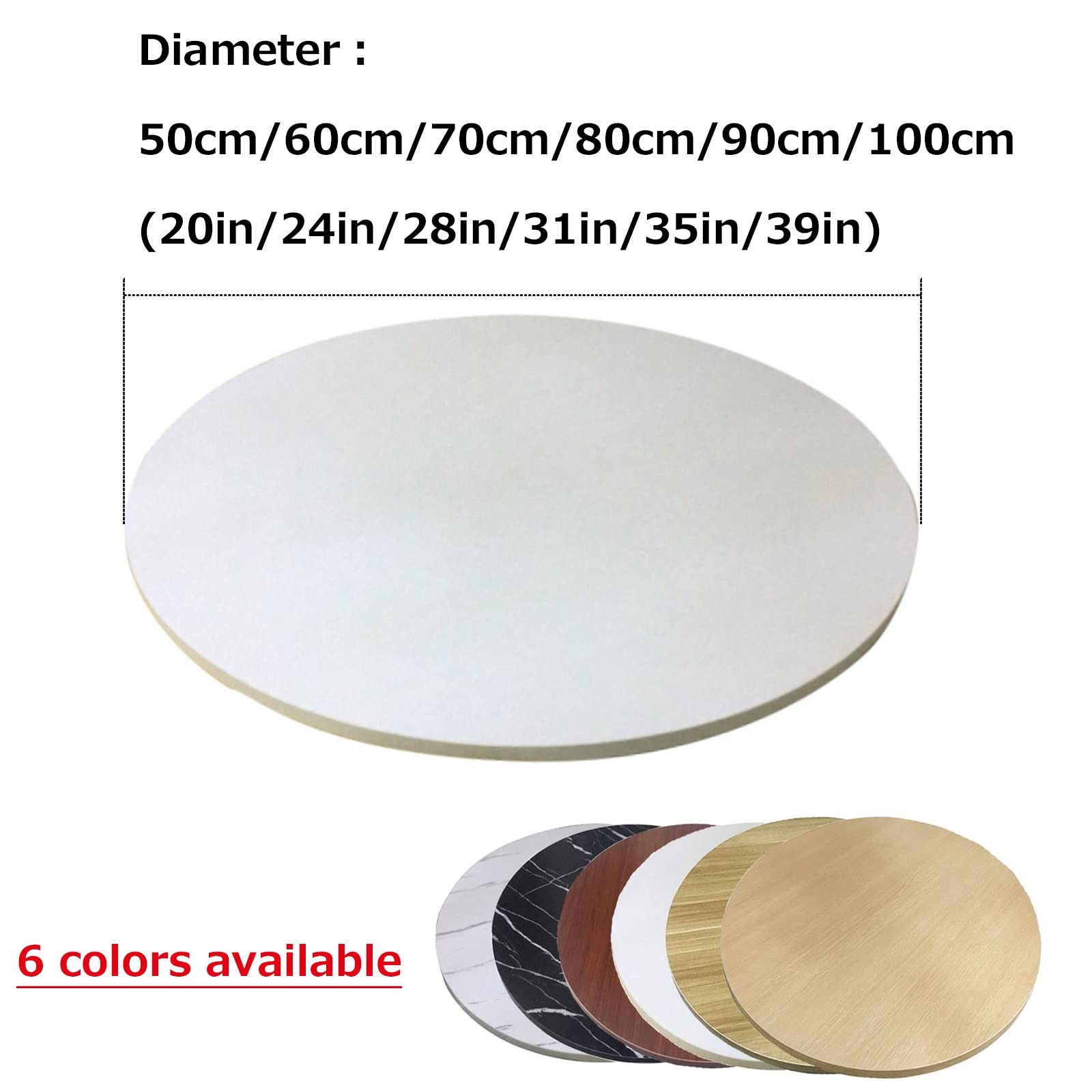 Lazy Susan In Legno Di Hevea 35cm - Giradischi Per Tavolo Da Pranzo E Buffet