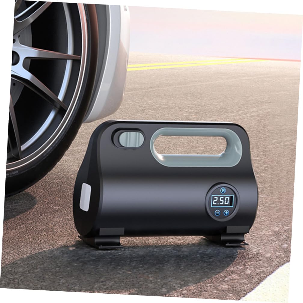 Bomba De Aire Coche Portátil Inflador De Ruedas Pantalla Digital Compresor Bicicleta Inflador