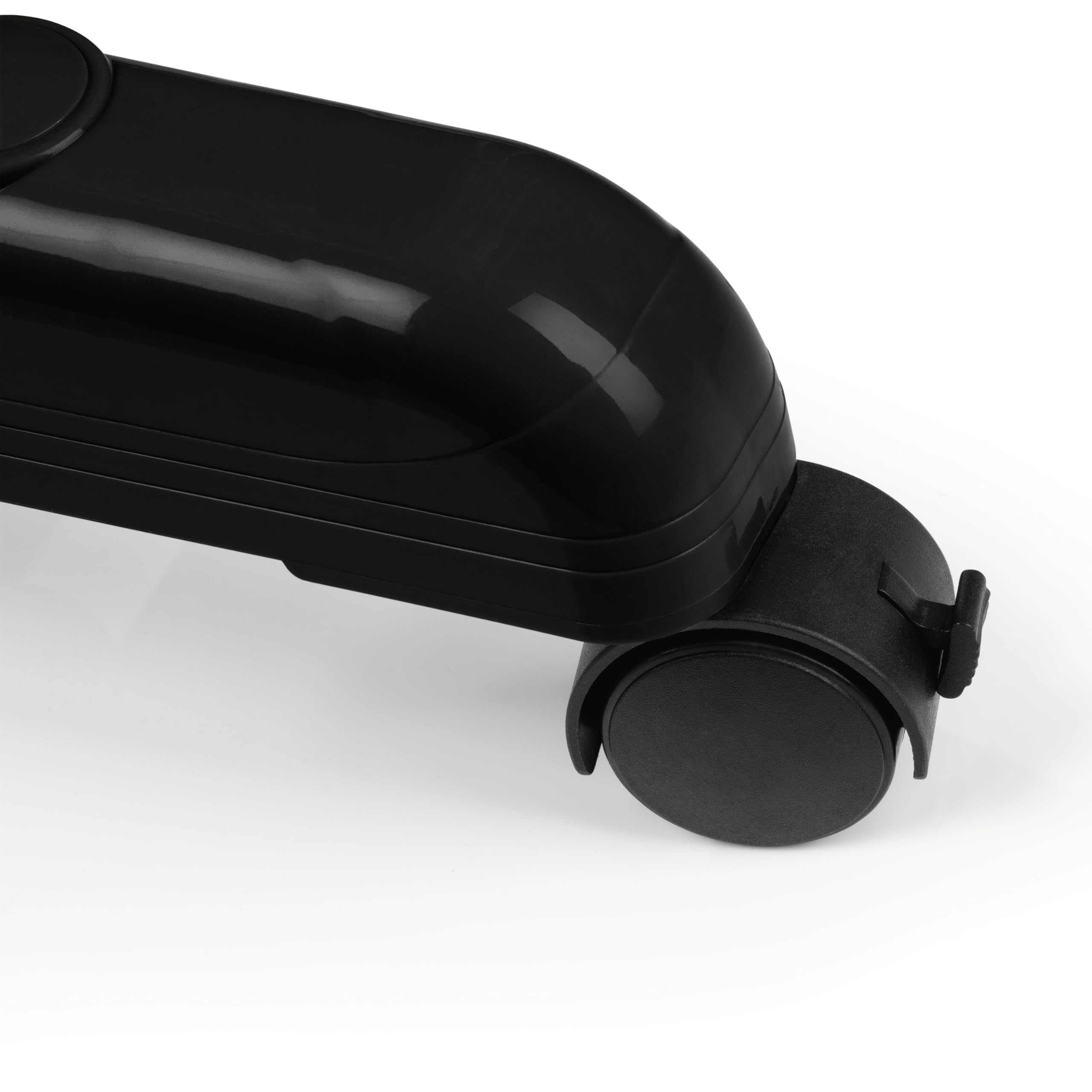 EASYmaxx Stendibiancheria pieghevole | asciugatura efficiente con 3 livelli, 2 ali laterali e struttura leggera, salvaspazio, versatile e mobile per interni ed esterni, nero/bianco