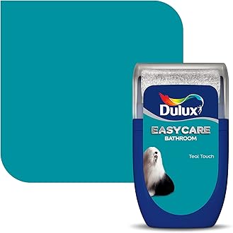 Dulux5268304 Easycare Bathroom Tester Paint, Teal Touch, 30 Millilitres