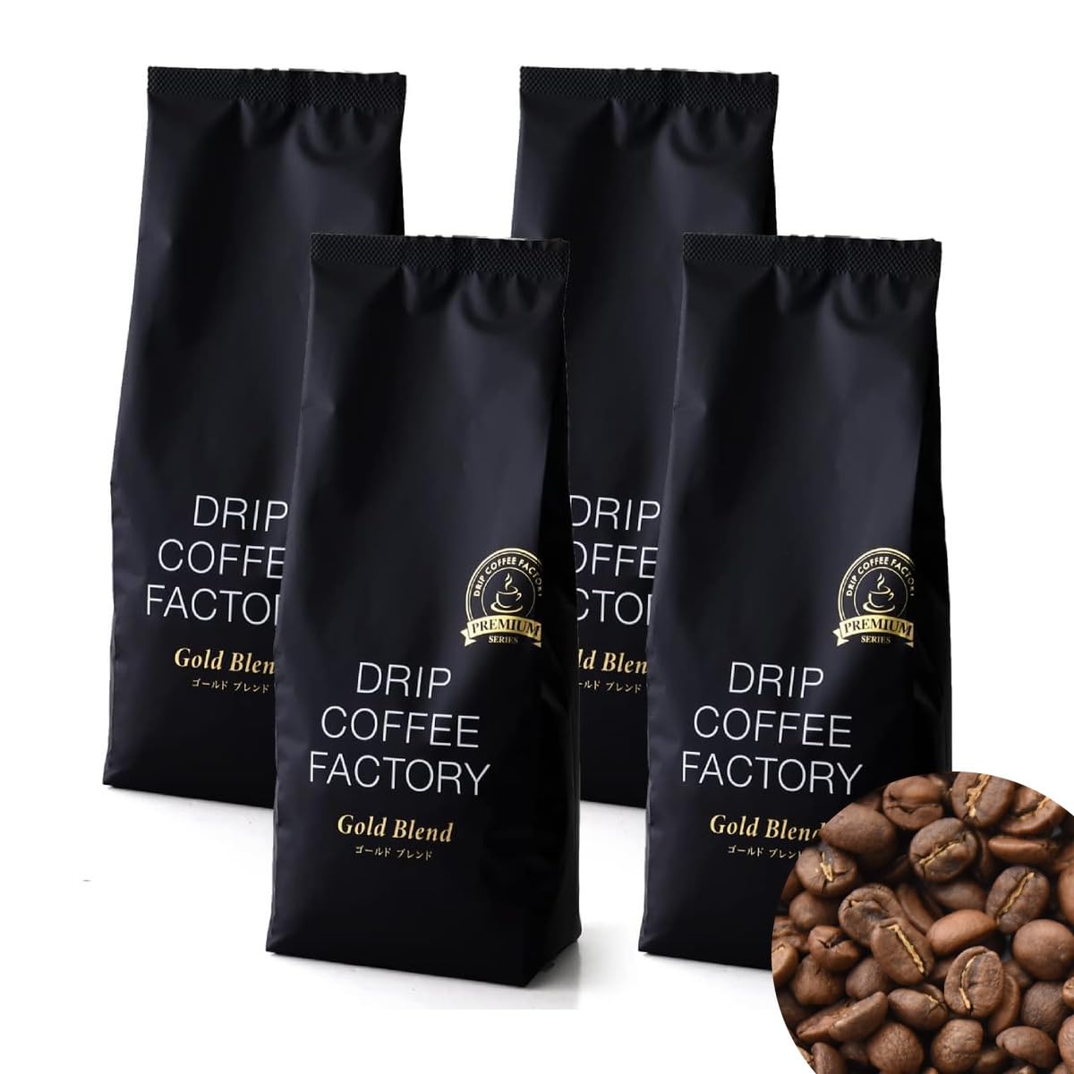ドリップコーヒーファクトリーゴールドブレンド コーヒー豆のまま500g Amazon | ドリップコーヒーファクトリー ゴールドブレンド コーヒー 豆