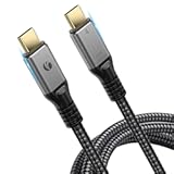 VCOM &lbrack;6&period;6Ft&rsqb; USB4 Cable 240W Compatible with Thunderbolt 3 Devices&comma; USB4 Cable with 4K&commat;60Hz Video USB-C for Thunderbolt 3&comma; Dell&comma; iPad Air 4&comma; iPad Pro 2020&comma; Pixel&comma; Hub&comma; Docking&comma; and More