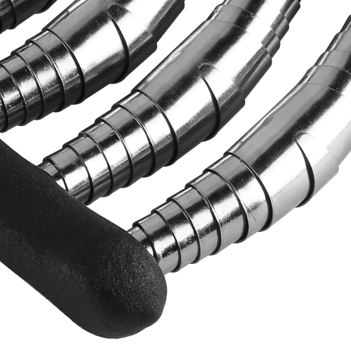 Pince de démarrage à 4 Ressorts pour Cordage de Raquettes de Tennis et de Badminton 7,5 x 14 cm Noir