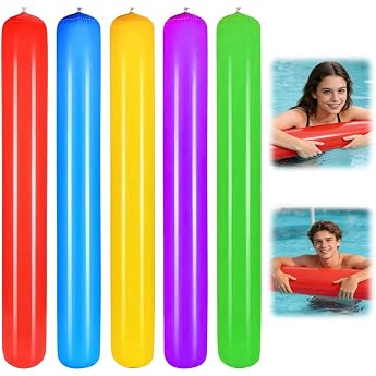 Pack of 5 Swimming Noodles Pool Noodles 150 cm Super Long Swimming Noodle Swimming Noodle for Inflatable Swimming Noodles for Adults for Bathing Aquasport