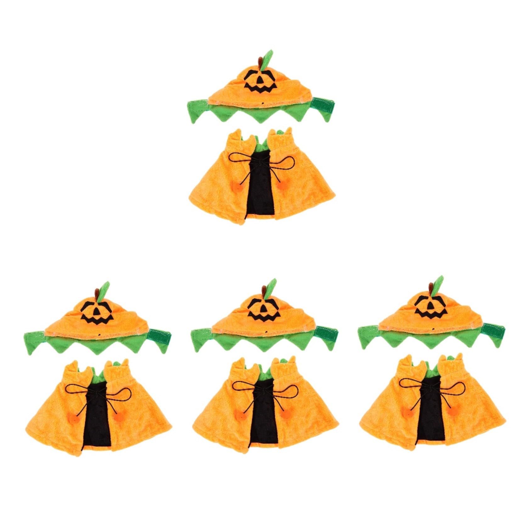 YARNOW Lot De 4 Chapeaux Et Bandanas pour Chien Et Chat pour Halloween