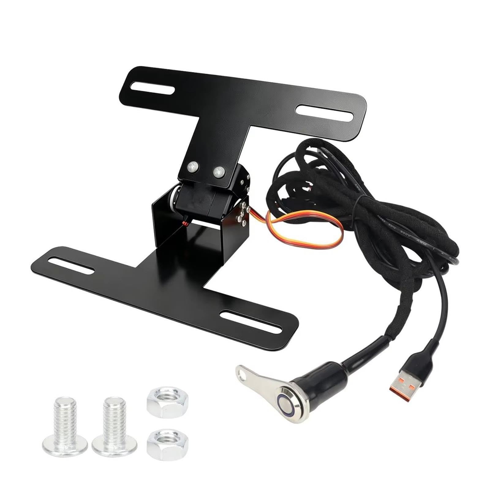 Support Plaque D'immatriculation Moto