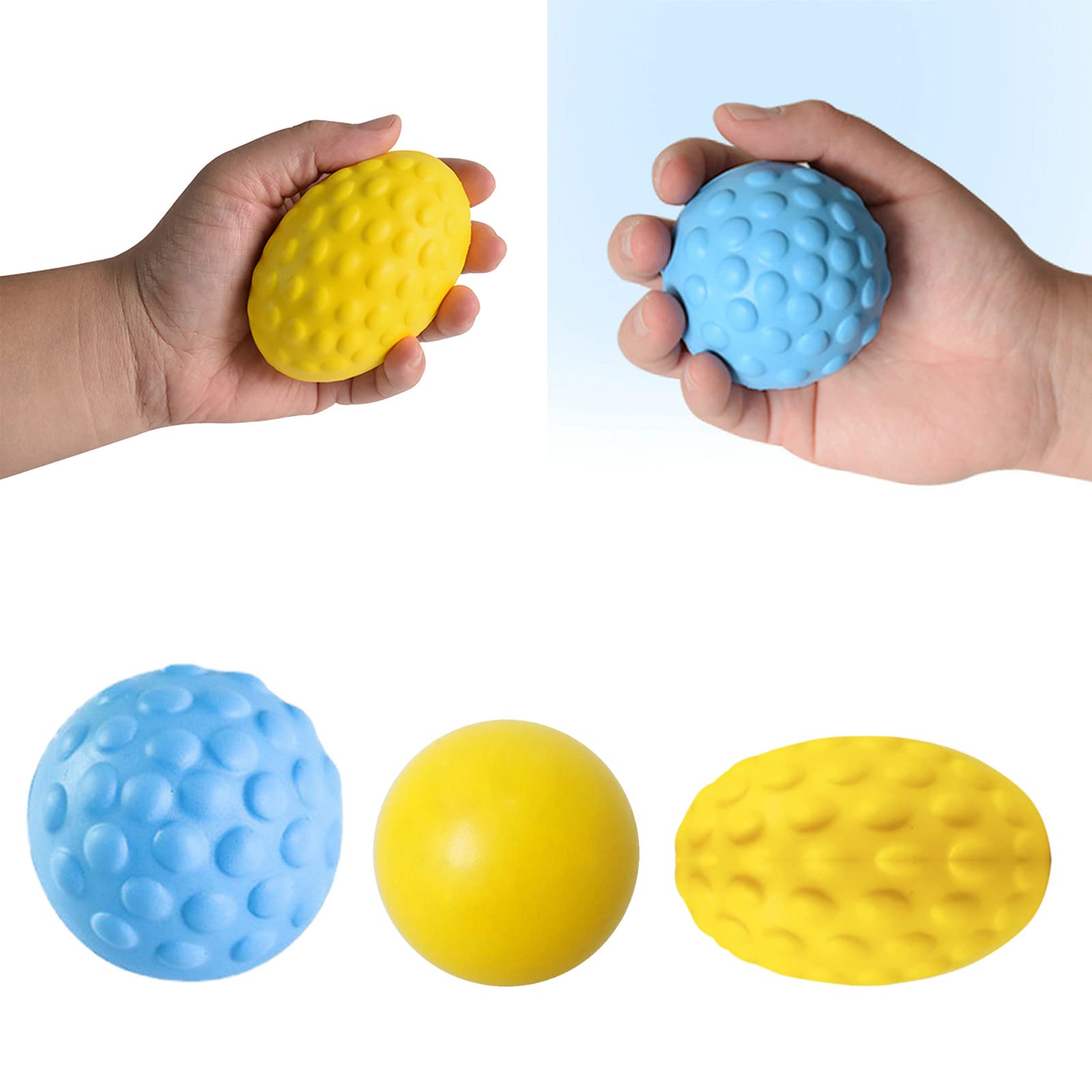 FGDTREE Fitness Hand Expander Grip Ball Strengthen Exerciser Trainer Decompression Strength Ball Hedgehog Grip Fitness Ball Hand Massage Stress Hand Expander Finger Grip Ball Finger Squeeze Ball Hand