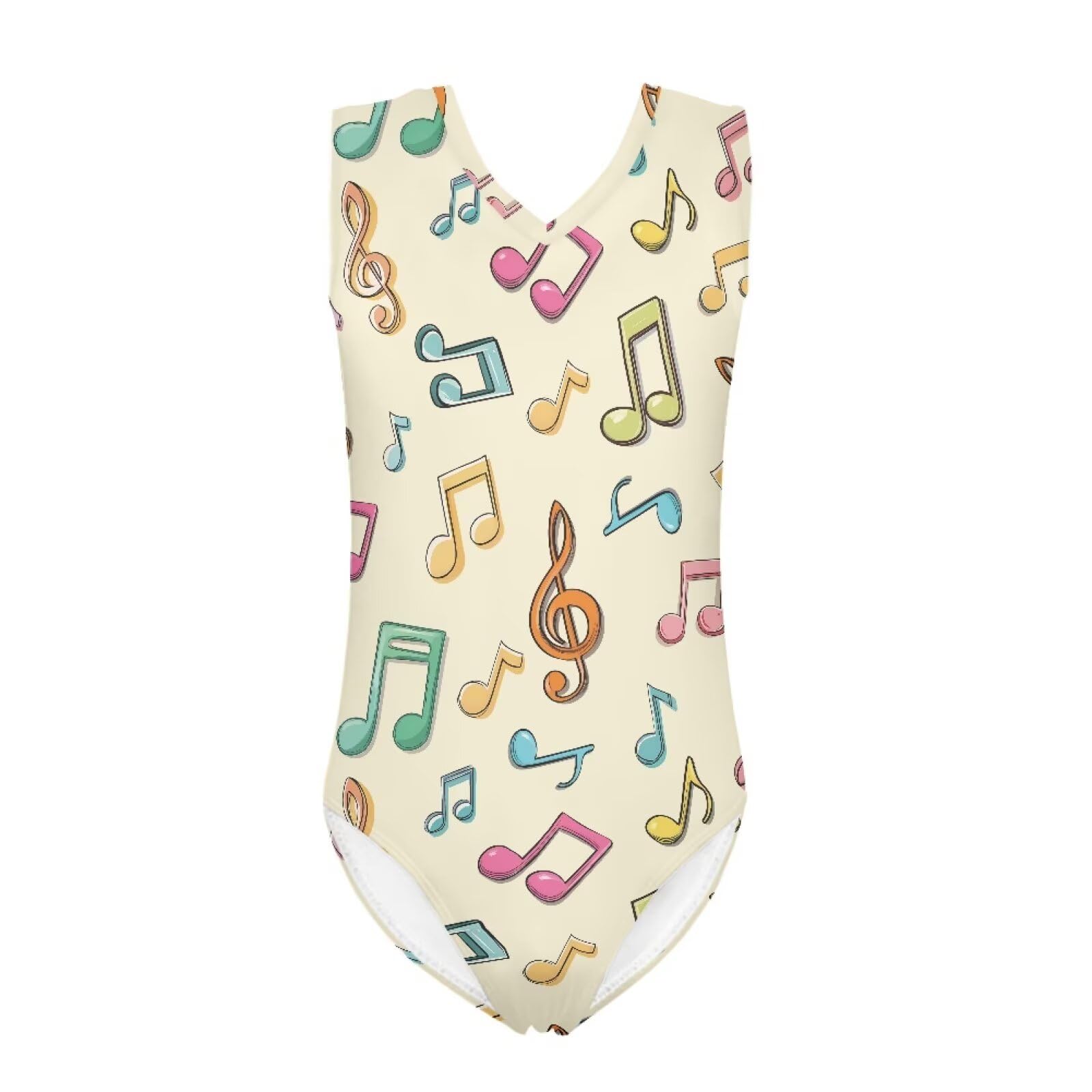 INSTANTARTS Leopard Leotard Girl Gymnastics Toddler Tank Biketards One Piece