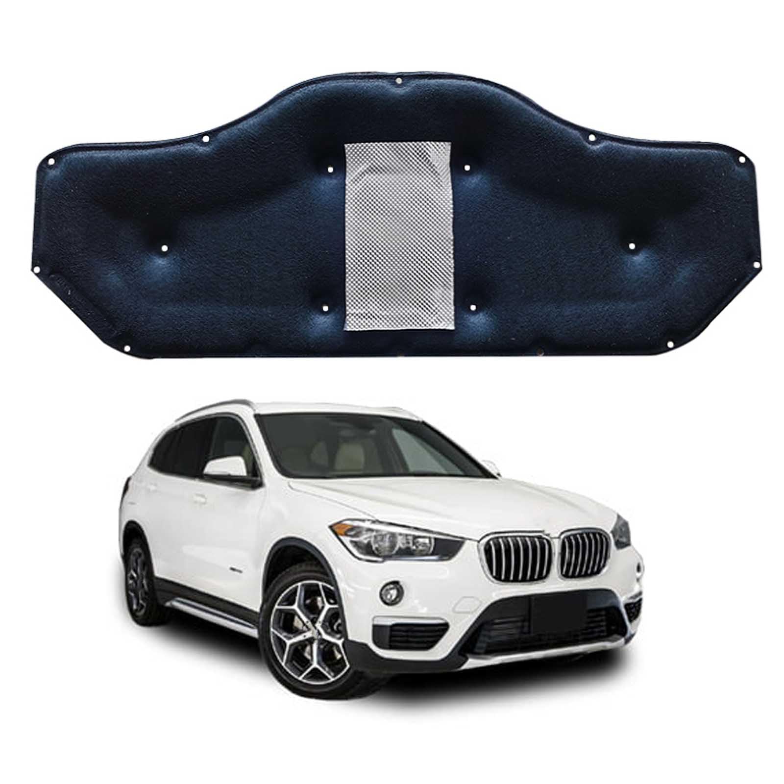 Cubierta insonorizada de capó delantero para BMW X1 F48, repuesto OE 51487471230
