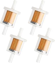 Petrol Filter, Fuel Filter, Petrol Filter, 8 mm, Set of 4, Universal Petrol Filter, Motorcycle, Lawn Mower, Petrol Filter, Moped Scooter