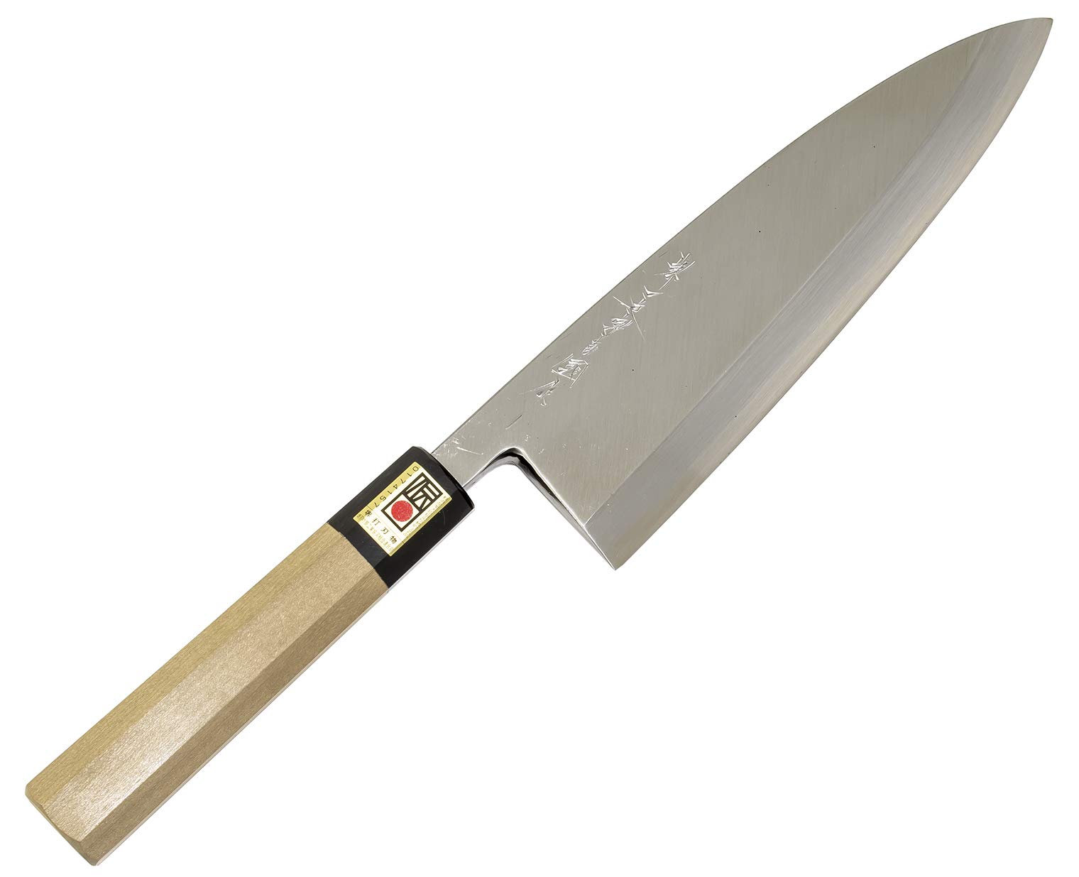 堺一文字吉國 日本製 出刃 包丁 210mm 青二鋼 八角柄 堺の包丁 Amazon｜堺一文字吉國 日本製 出刃 包丁 210mm 青二鋼 八角柄 堺の包丁