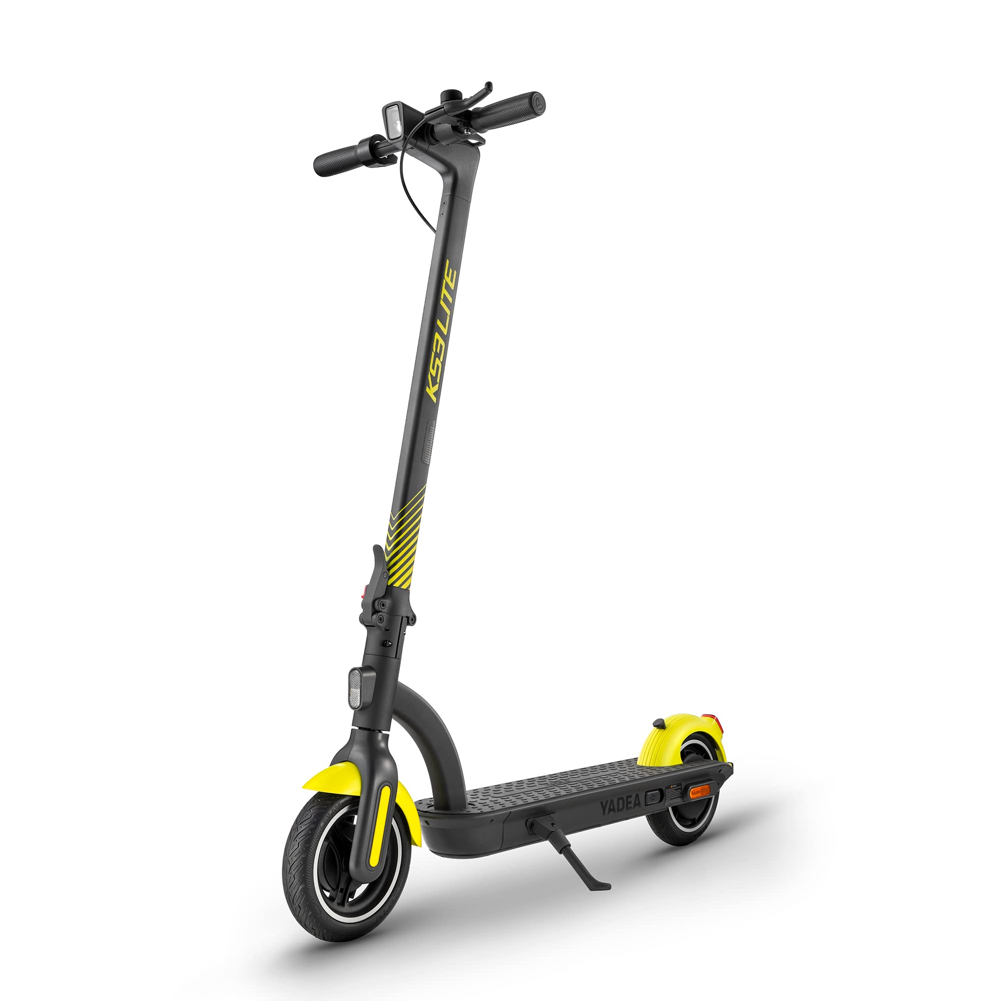 YADEAElectric Kick Scooter KS Adults Electric Scooter-KS6 500W Motor(Ver.KS3 300W), 34 Miles Long Range(Ver.KS3 12 Miles) & 18.6MPH(Ver.KS3 15.6MPH), with Self-Healing Tubeless/Hollow Honeycomb Tires