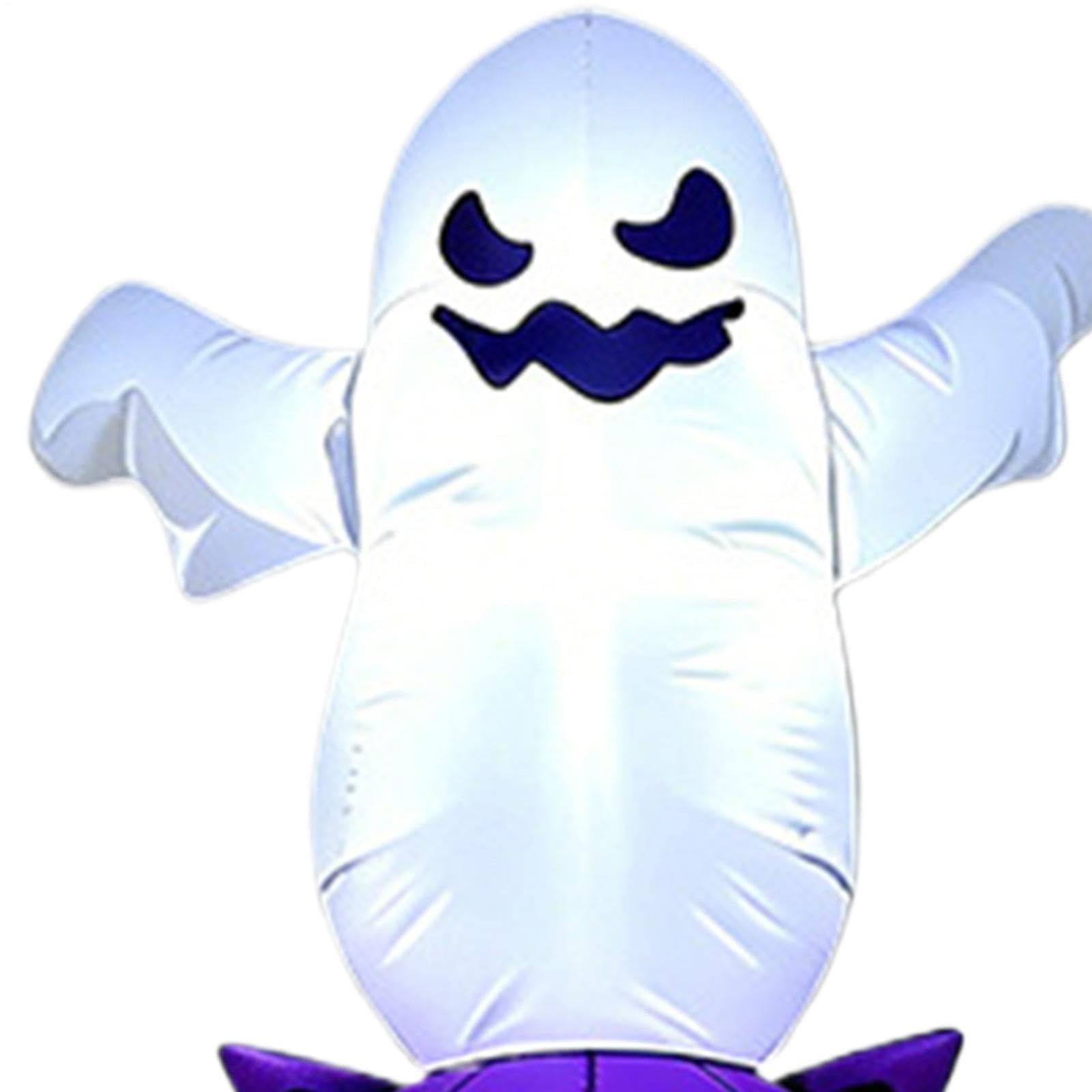 Decorazioni gonfiabili per Halloween, fantasma e gonfiabile a LED | Decorazione da giardino illuminata per esterni, giardino, cortile, portico, sentiero, casa infestata
