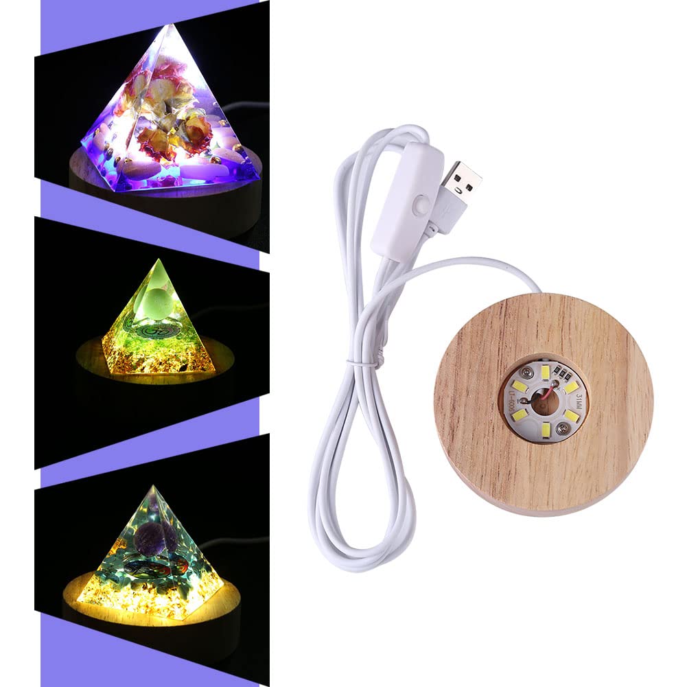 6cm Natural Stone Orgonite Pyramid Crystals Orgone Energy Tower Healing Reiki Chakra Meditation Ornaments Crafts Home Office Art Decoration Gift