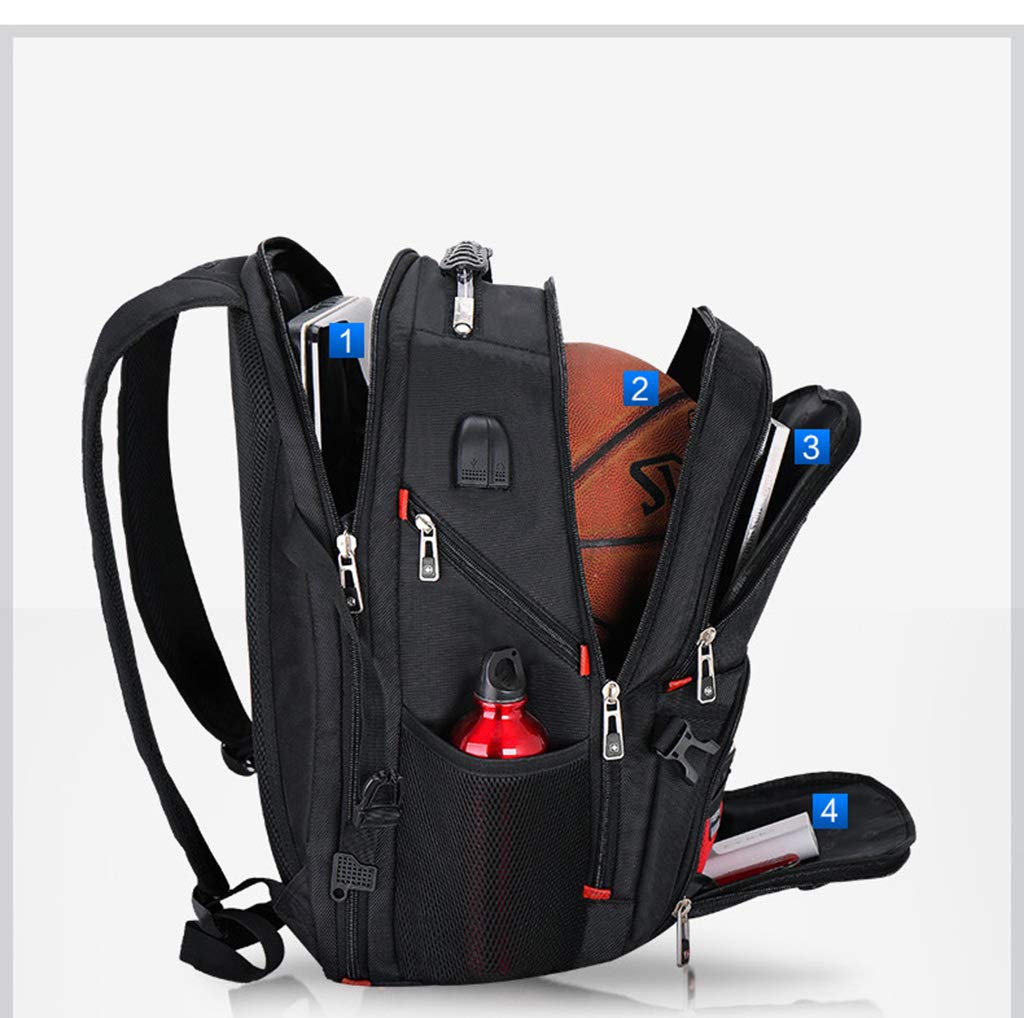 LXMJ Swiss Army Knife Backpack Men's Backpack Large Capacity Travel Bag 16 Inch Business Computer Bag Casual Bag