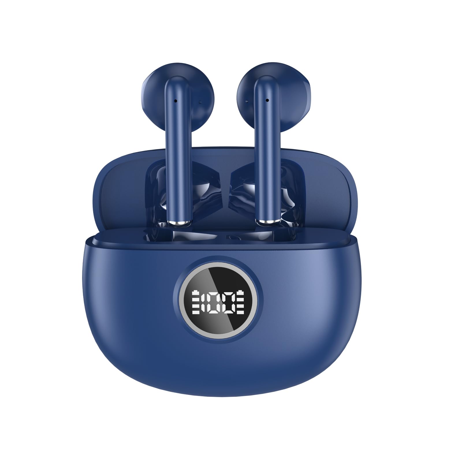 Drsaec Bluetooth Kopfhörer, 2026 Neu 6D Tiefer Bass In Ear Kopfhörer Kabellos Bluetooth 5.3 Kabellose Kopfhörer mit 4 ENC Mic, Noise Cancelling Earbuds, 40Std, USB-C, IP7 Wasserdicht Sport Ohrhörer