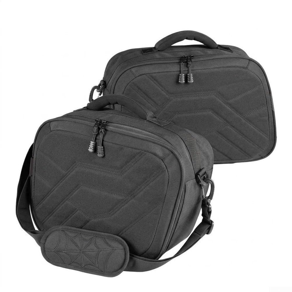 Juego de alforjas desmontables para Can-Am Spyder RT 2010-Presente, 900D Ox, bolsas interiores de tela con correas para el hombro, par izquierdo y derecho, para viajes de turismo