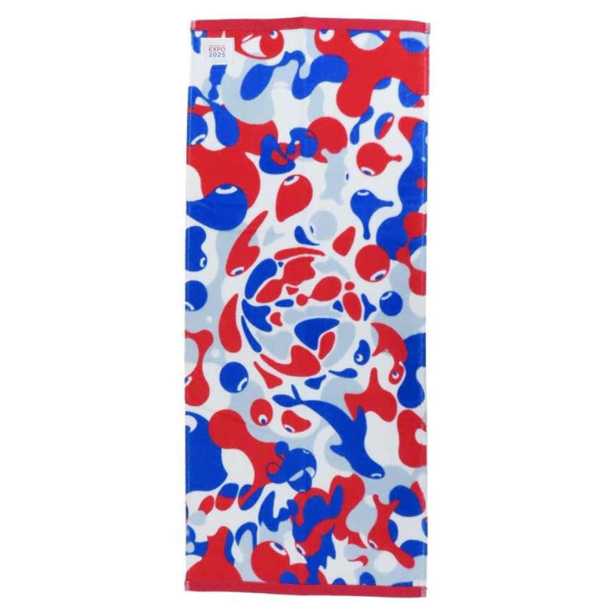 Amazon.co.jp: ミャクミャク[ロングタオル]2025 大阪 関西万博