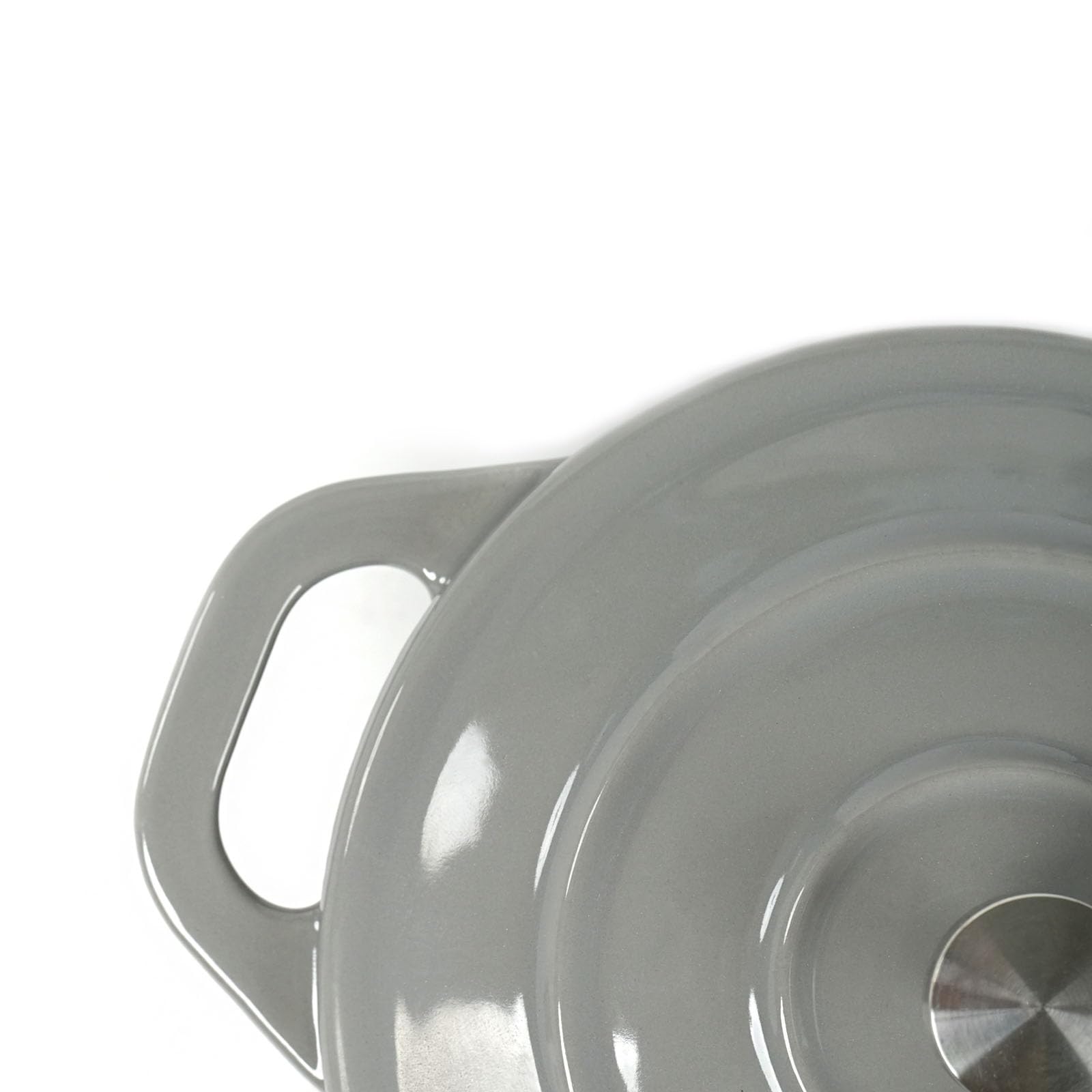 HAWOK Mini-Cocotte Set Aus Gusseisen – 2 Kleine Schmortöpfe Mit Deckel & Bambustabletts