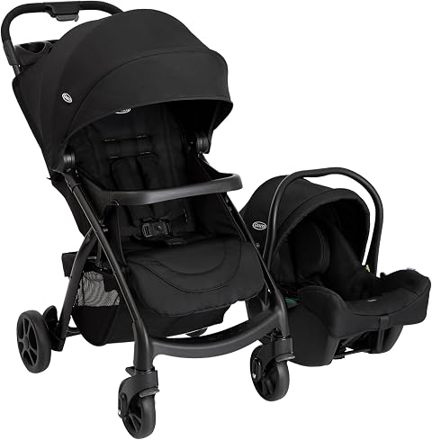 عربة أطفال Graco Tavera Travel System مع كرسي سيارة من الولادة