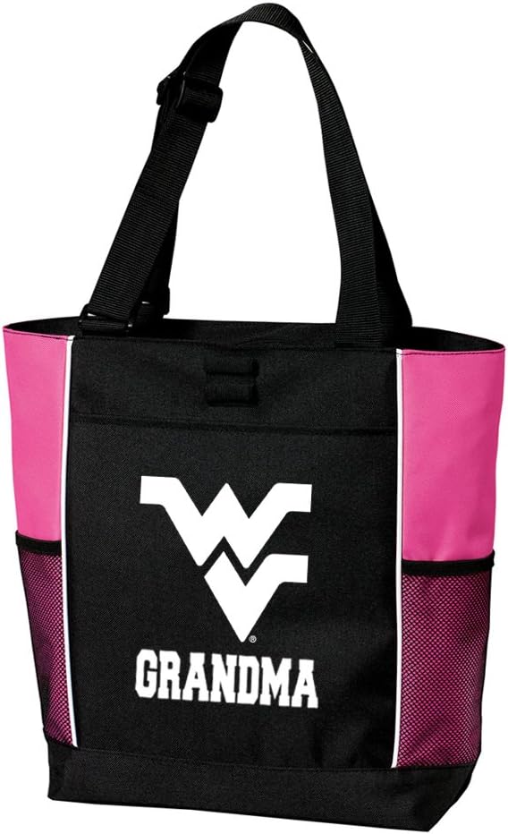 Broad Bay WVU Grandma Tote Bag Ladies West Virginia University Grandma Totes