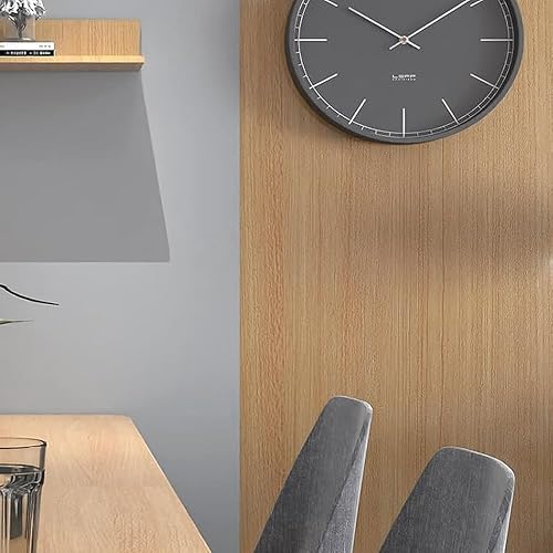 Miniatura 5 de ROSEROSA Papel tapiz autoadhesivo de PVC de madera sintética de PVC para cubrir estantes de encimera, color teca (WD305 2.00 pies x 6.56 pies)