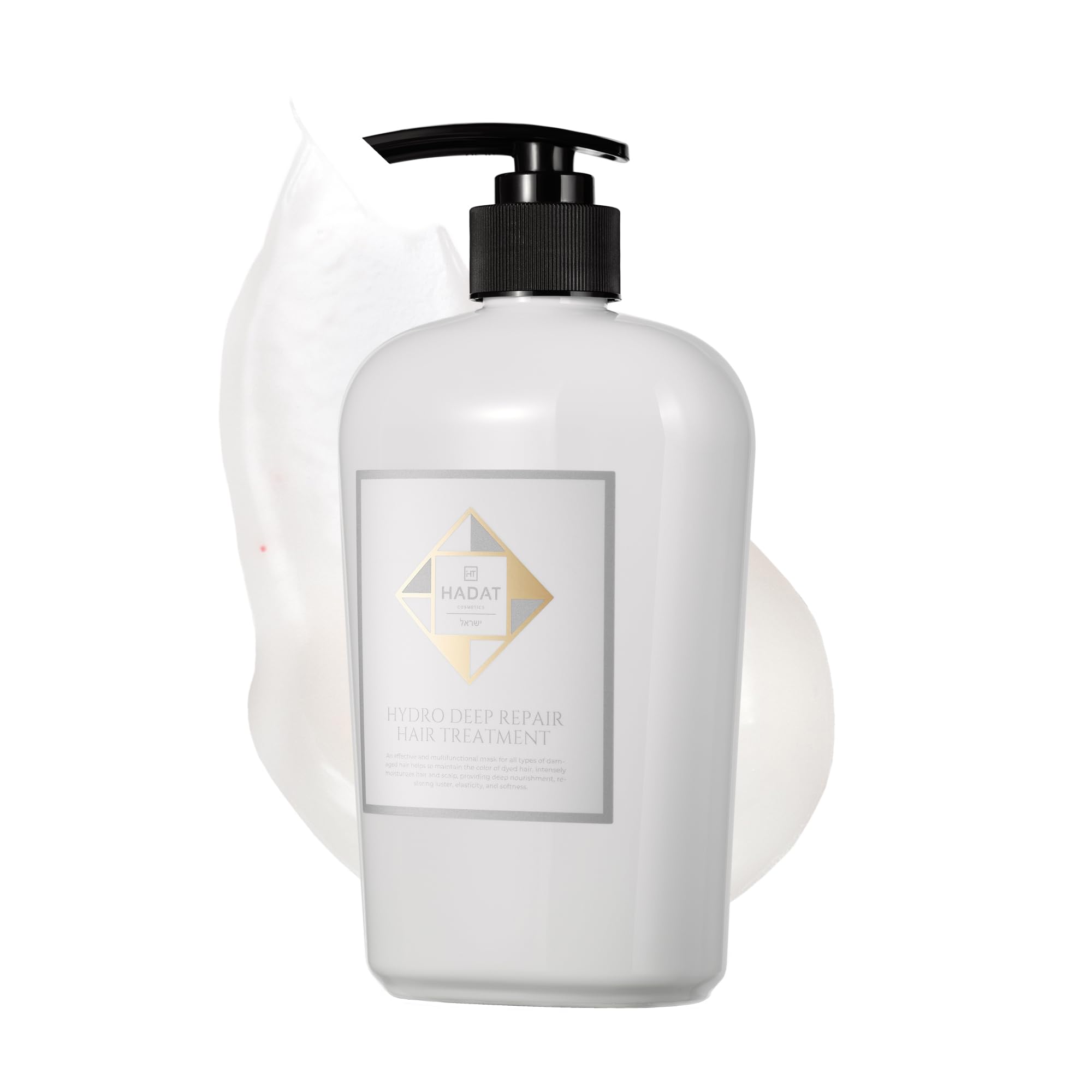 HADAT Deep Repair Hair Treatment – Professionelle Haarmaske für strapaziertes Haar – Intensivpflege mit Kollagen, Seidenproteinen & nährenden Ölen – Tiefenhydration & Farbschutz (500 ml)