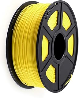 MAIO 3D Printer Filament ABS 1.75mm 1kg/2.2lb ABS Plastic Consumables Material Fit For 3D Printer And 3D Pen ABS Filament service (Color : Yellow)