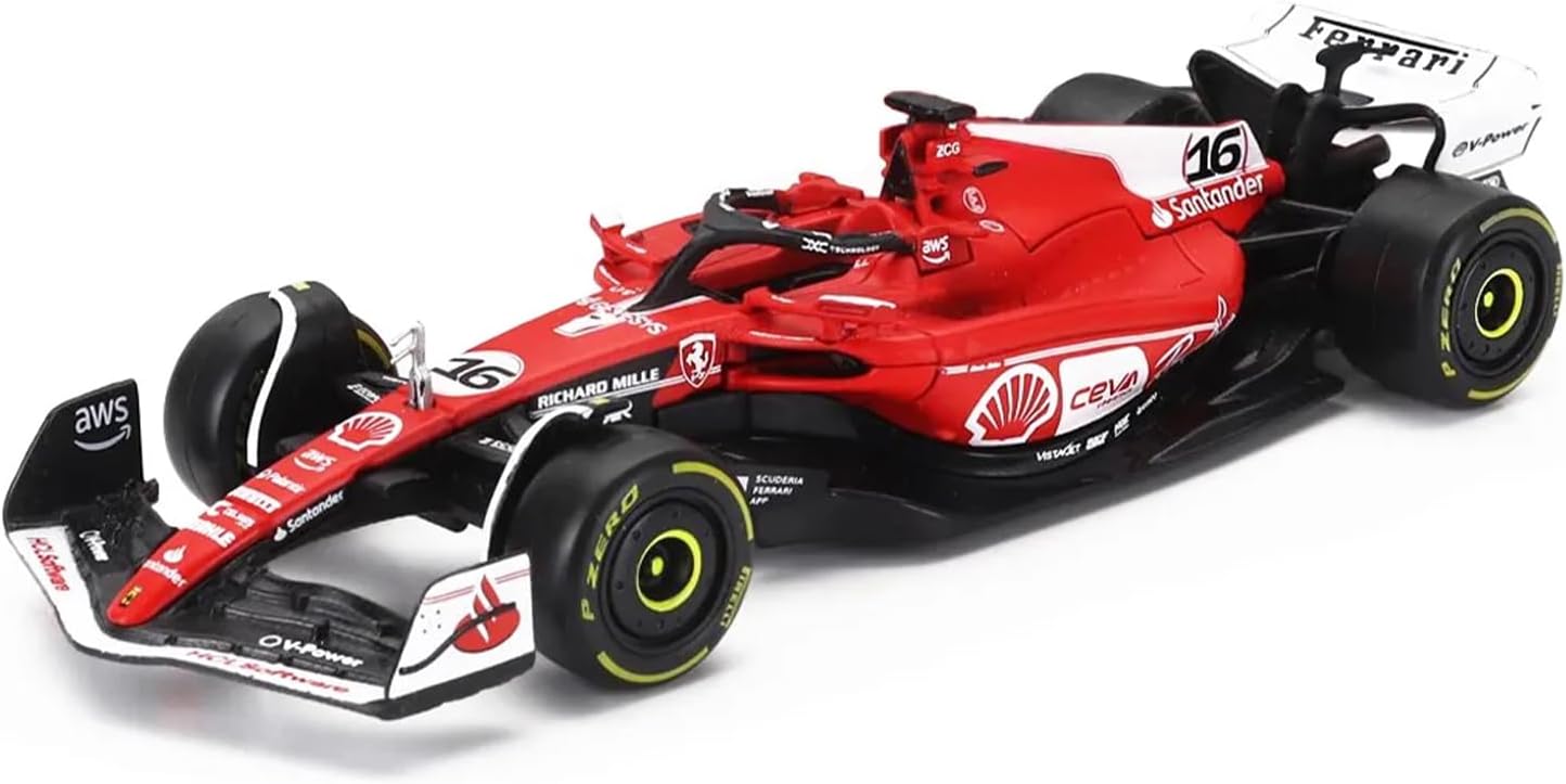 1/43 - SF-23 for Scuderia Ferrari F1 Team Signature Die cast Adults Model Car Display F1 GP Las Vegas Collection - #16 Charles Leclerc