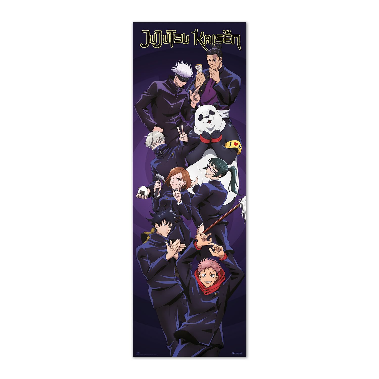 Grupo Erik Poster - Jujutsu Kaisen - 20.8 x 62.2 inches / 53 x 158 cm - Shipped Rolled Up - Cool Posters - Art Poster - Posters & Prints - Door Posters