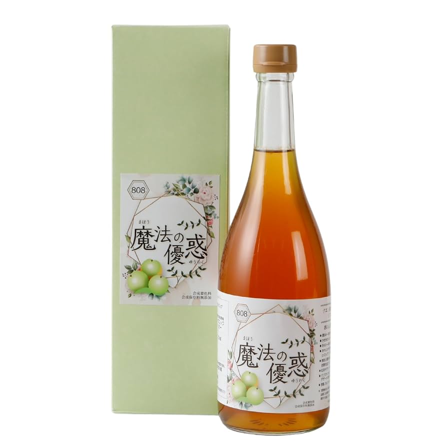 Amazon | 梅シロップ 720ml 和歌山産 無農薬 南高梅 使用 『魔法