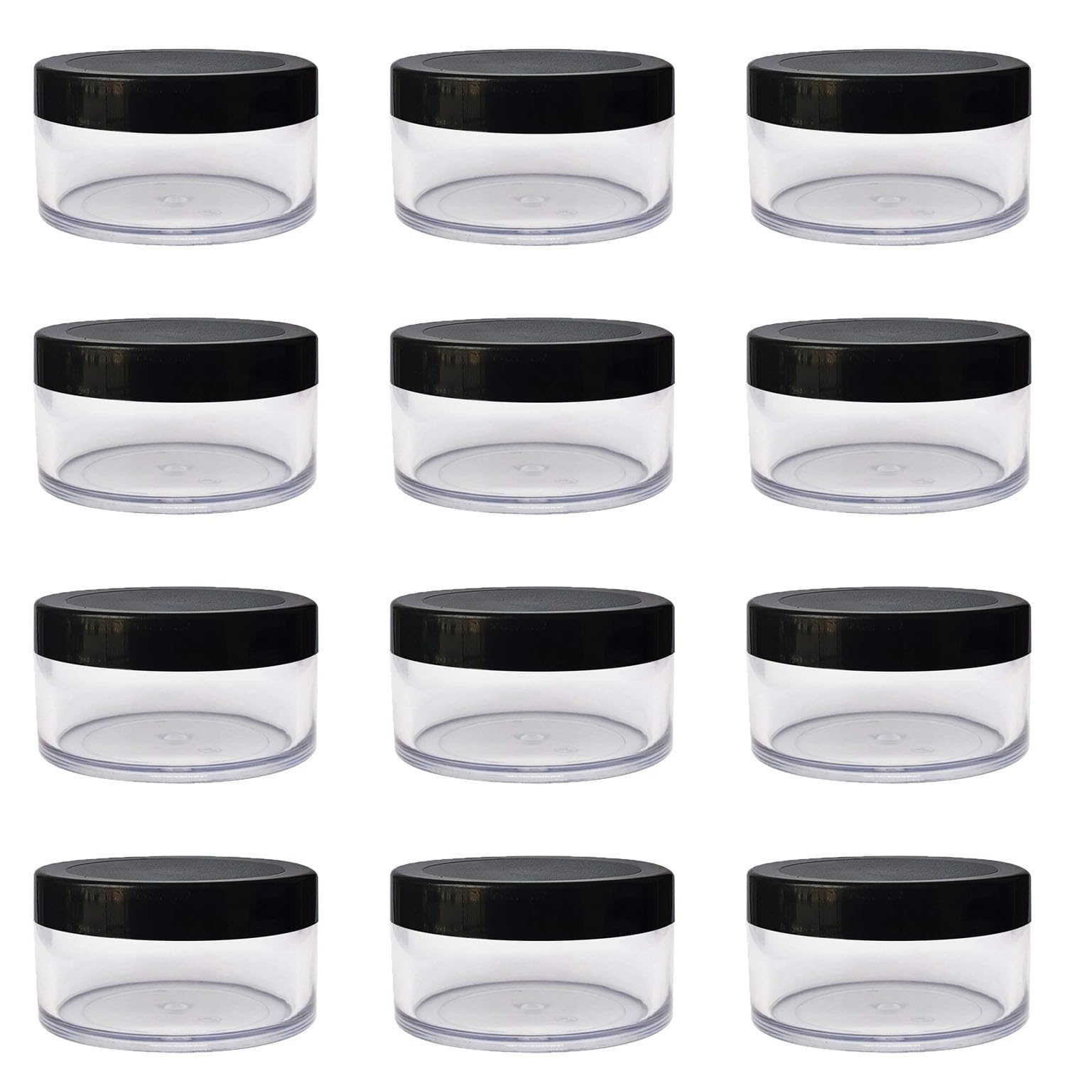 (SET OF 12 PCS) 25 GRAM ACRYLIC SANJAR FOR DIY COSMETICS,SKINCARE EMPTY JAR REFILLABLE AND REUSEABLE TO STORE BODYBUTTER CREAMS LIPBALMS-image-26