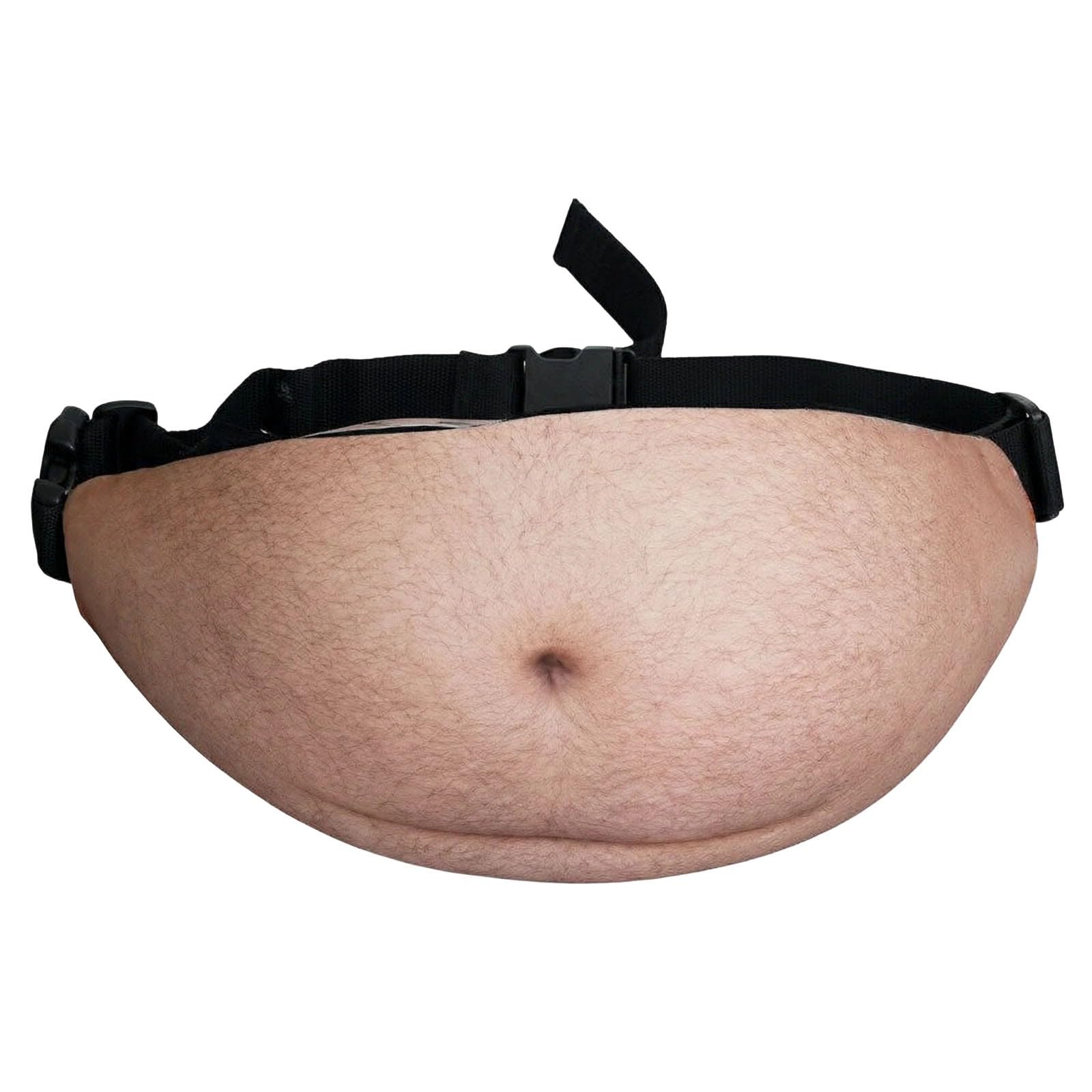 Novelty Belly Waist Bag Men, Funny dad Bag Bum Bag Adjustable Belt