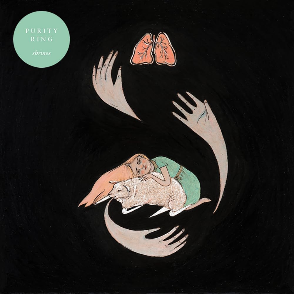 Shrines vinyl por Purity Ring — capa do álbum