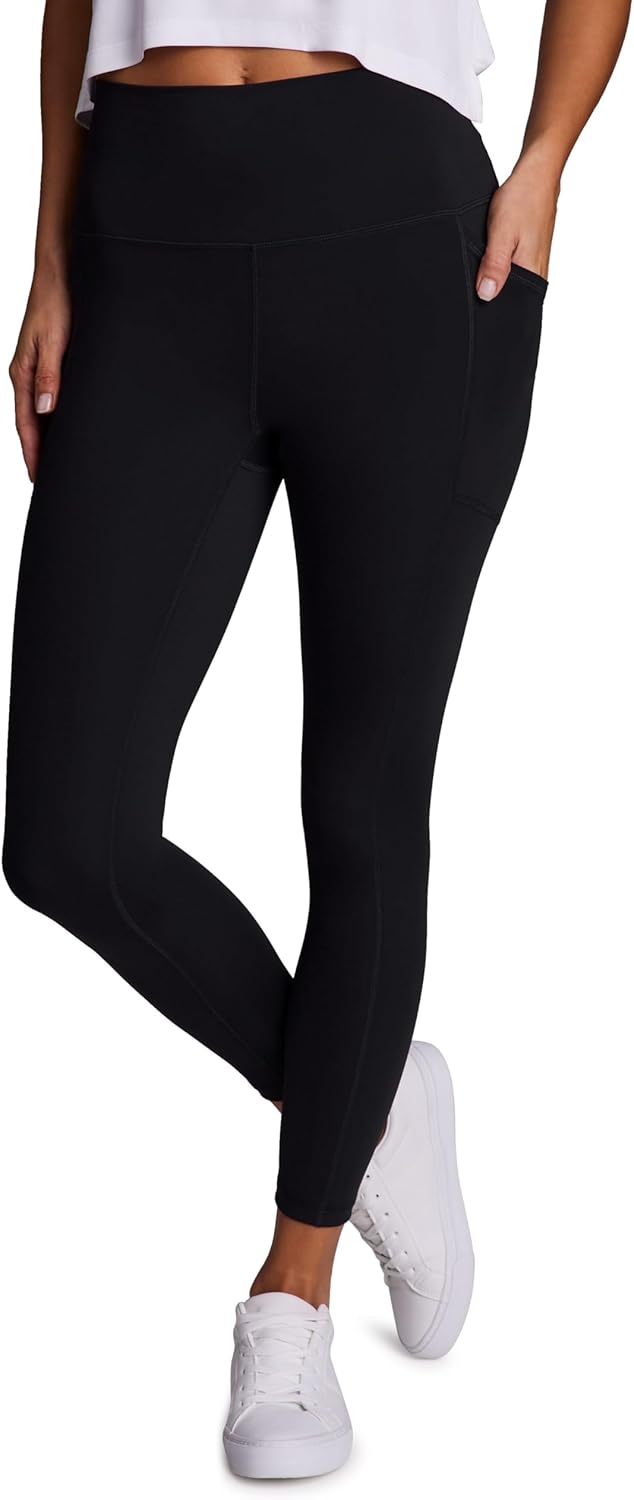 RBX Active High Waisted Squat Proof Ankle Length Leggings for Women, 7/8 Yoga Leggings with Pockets
