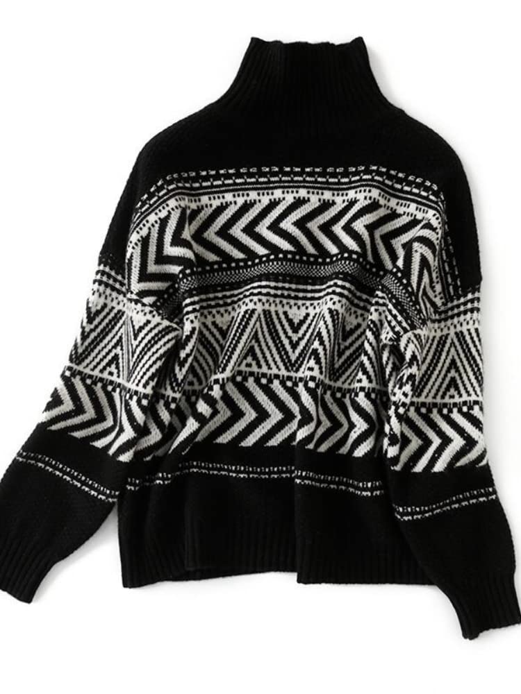 Sweter damski sweter damski sweter dzianinowy sweter z golfem sweter oversized koreańska moda długi rękaw top sweter dzianinowy utrzymuje ciepło eleganckie pociągi