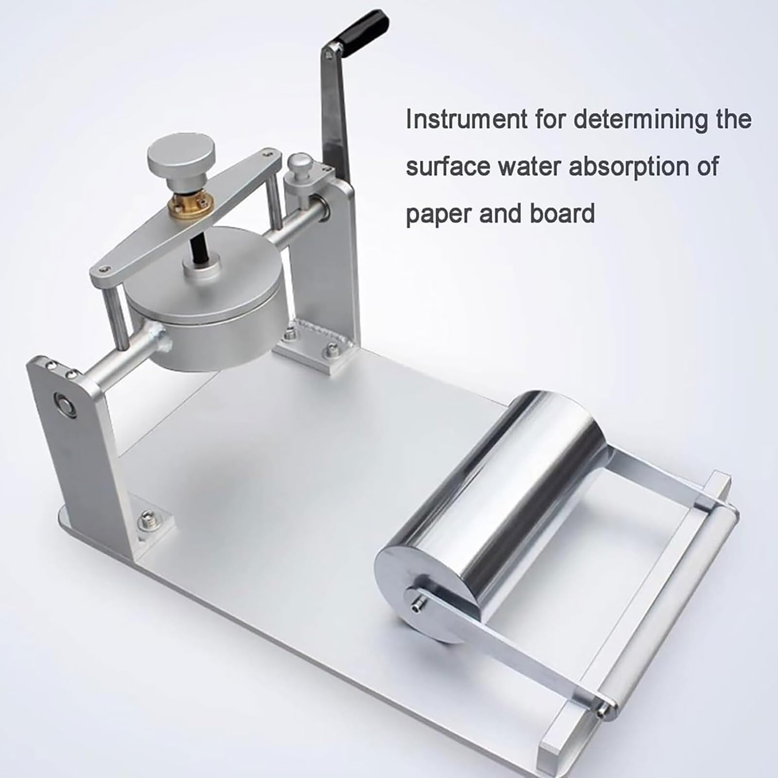 Probador de absorción de agua para papel, medición multifuncional de alta precisión, área de prueba de 100 cm², ideal para industrias de fabricación de papel, embalaje e impresión